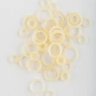 Эластические тяги Zoo, прозрачные, в упаковке