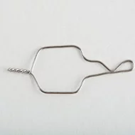 Стальная полузакрученная лигатура кобаяши, диаметр .014, в коробке 100 шт.