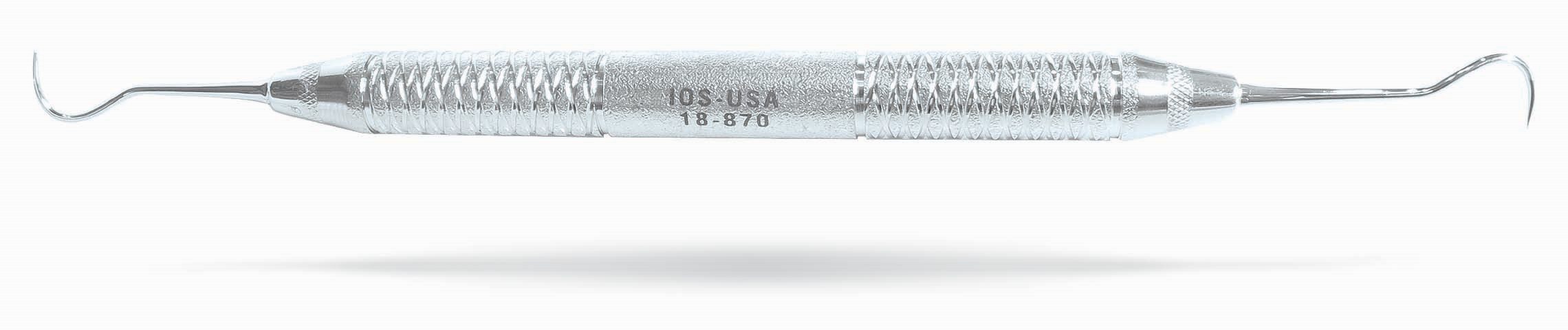 Двусторонний инструмент: зонд/зонд — Inst. curved sturdy tip/curved sturdy tip